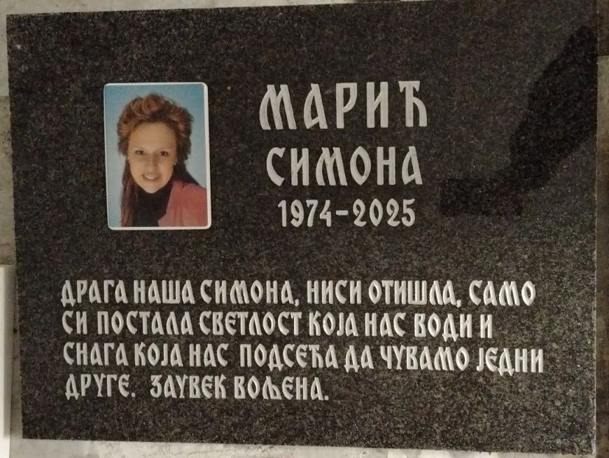 Spomen Ploča – Crni Granit Impala